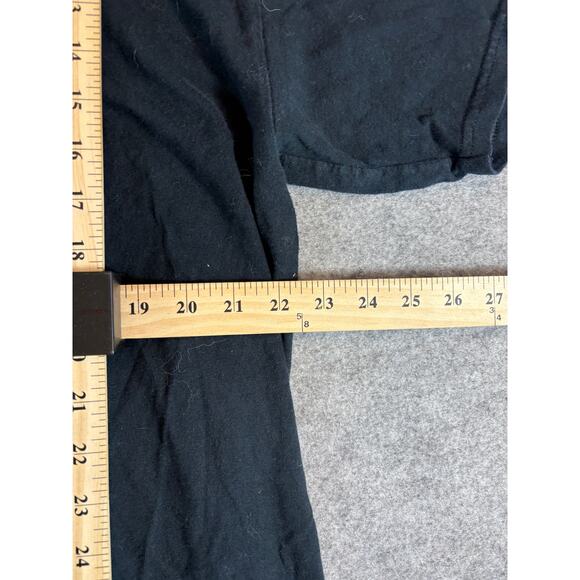 Vintage Y2K It Is What It Is Graphic Shirt Mens XL Black Cotton Statement Tee - Picture 5 of 5